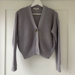 Madewell cropped cardigan